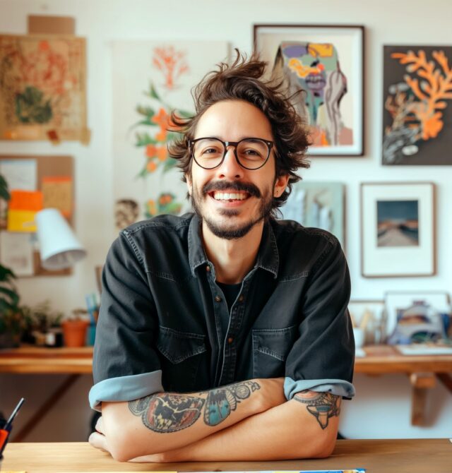 Creative Professional at Workspace